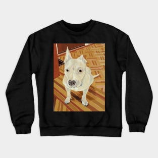 Ed - Super Cool Dog Adopted from the Washington Rescue Alliance Crewneck Sweatshirt